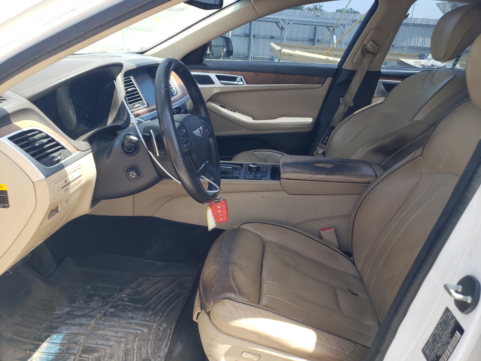 KMHGN4JE7FU091153 2015 Hyundai Genesis 3.8L