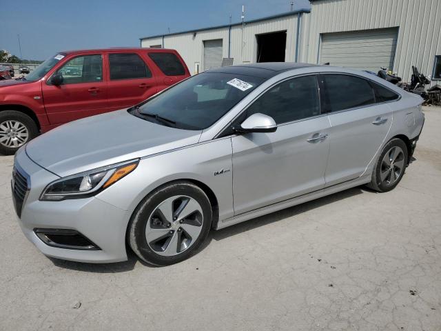 2016 Hyundai Sonata Hybrid na sprzedaż w Kansas City, KS - Rear End