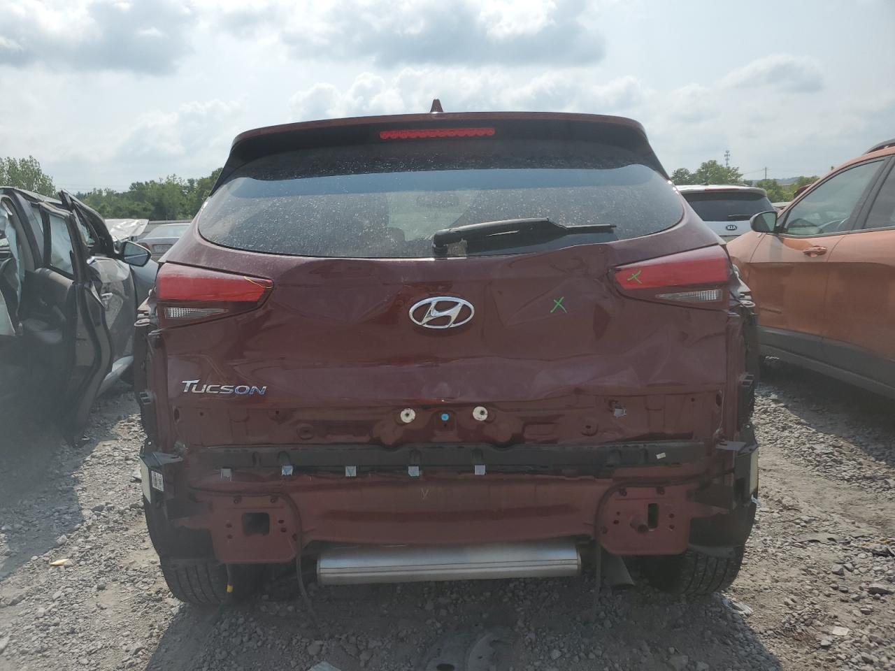 2020 Hyundai Tucson Limited VIN: KM8J33A44LU196449 Lot: 66763644