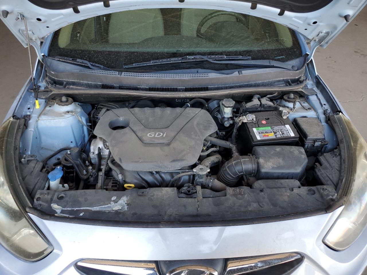 2013 Hyundai Accent Gls VIN: KMHCU4AE4DU331631 Lot: 66923384