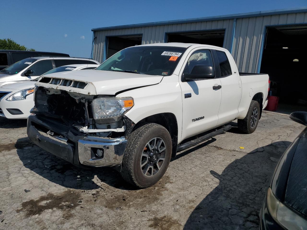 2017 Toyota Tundra Double Cab Sr VIN: 5TFUY5F1XHX618520 Lot: 68266794