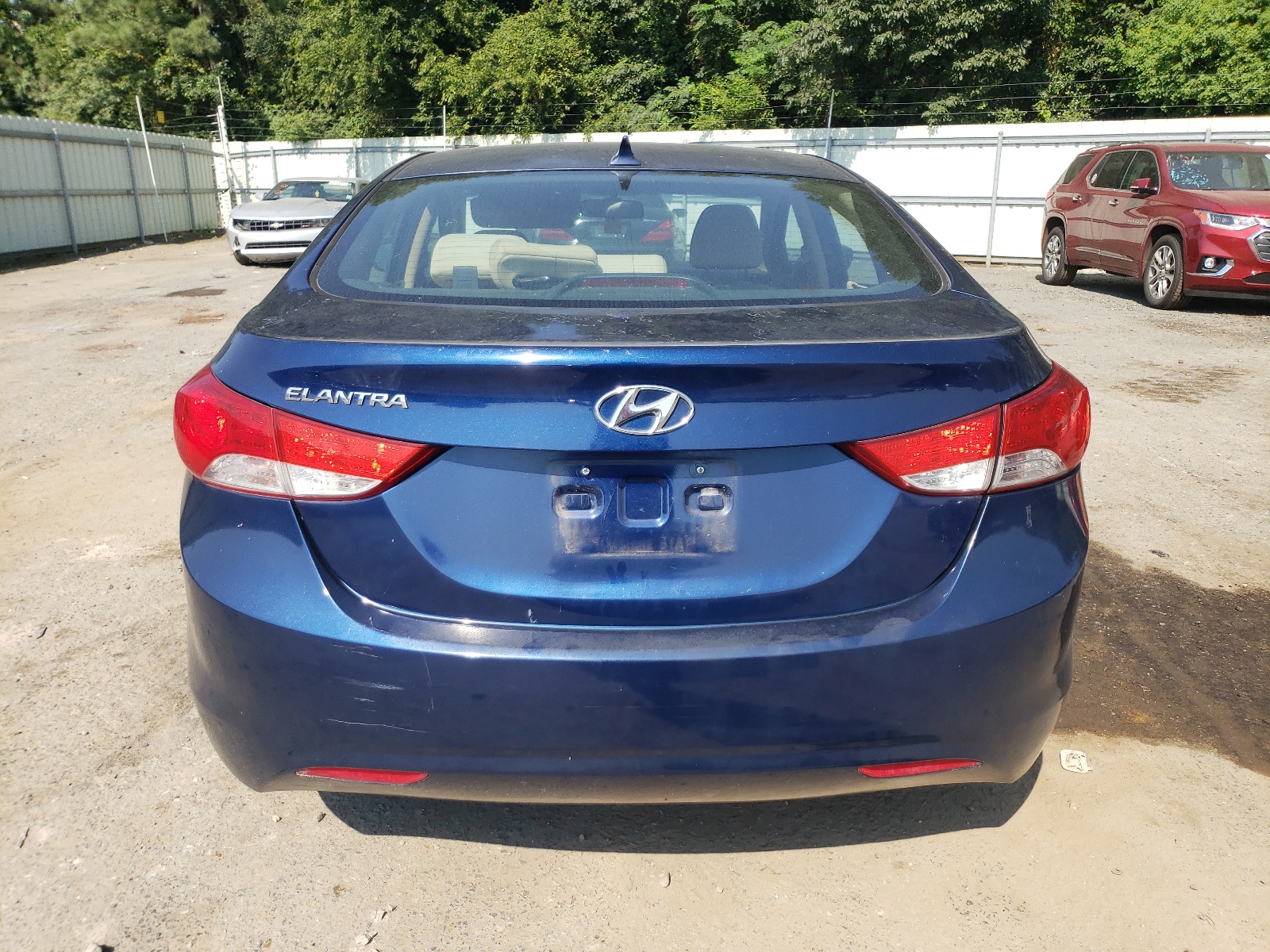 2013 Hyundai Elantra Gls vin: KMHDH4AE4DU530509