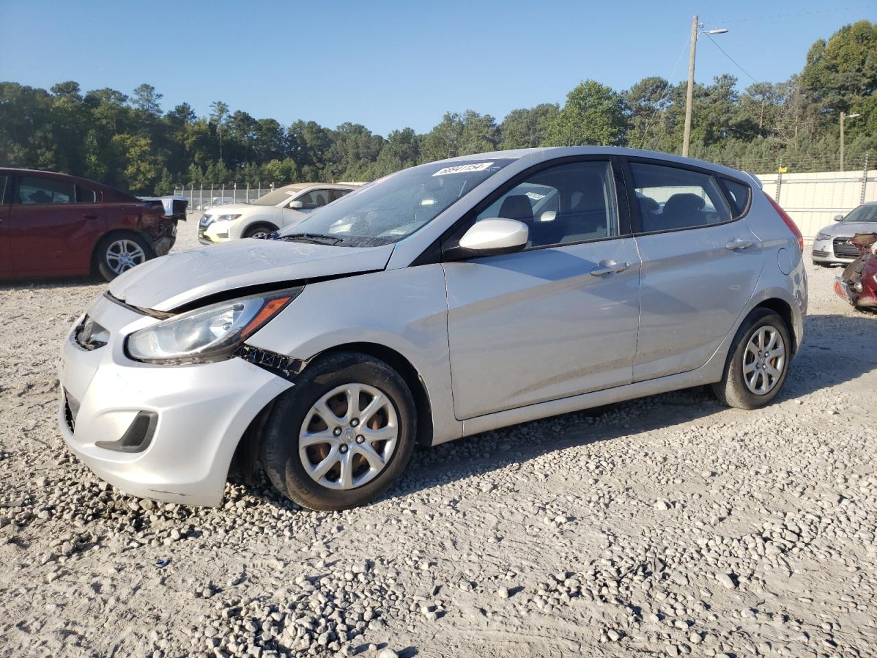 2013 Hyundai Accent Gls на продаже в Ellenwood, GA - Front End