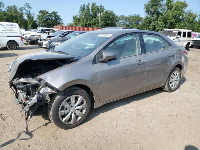 Sedans TOYOTA COROLLA 2015 Szary