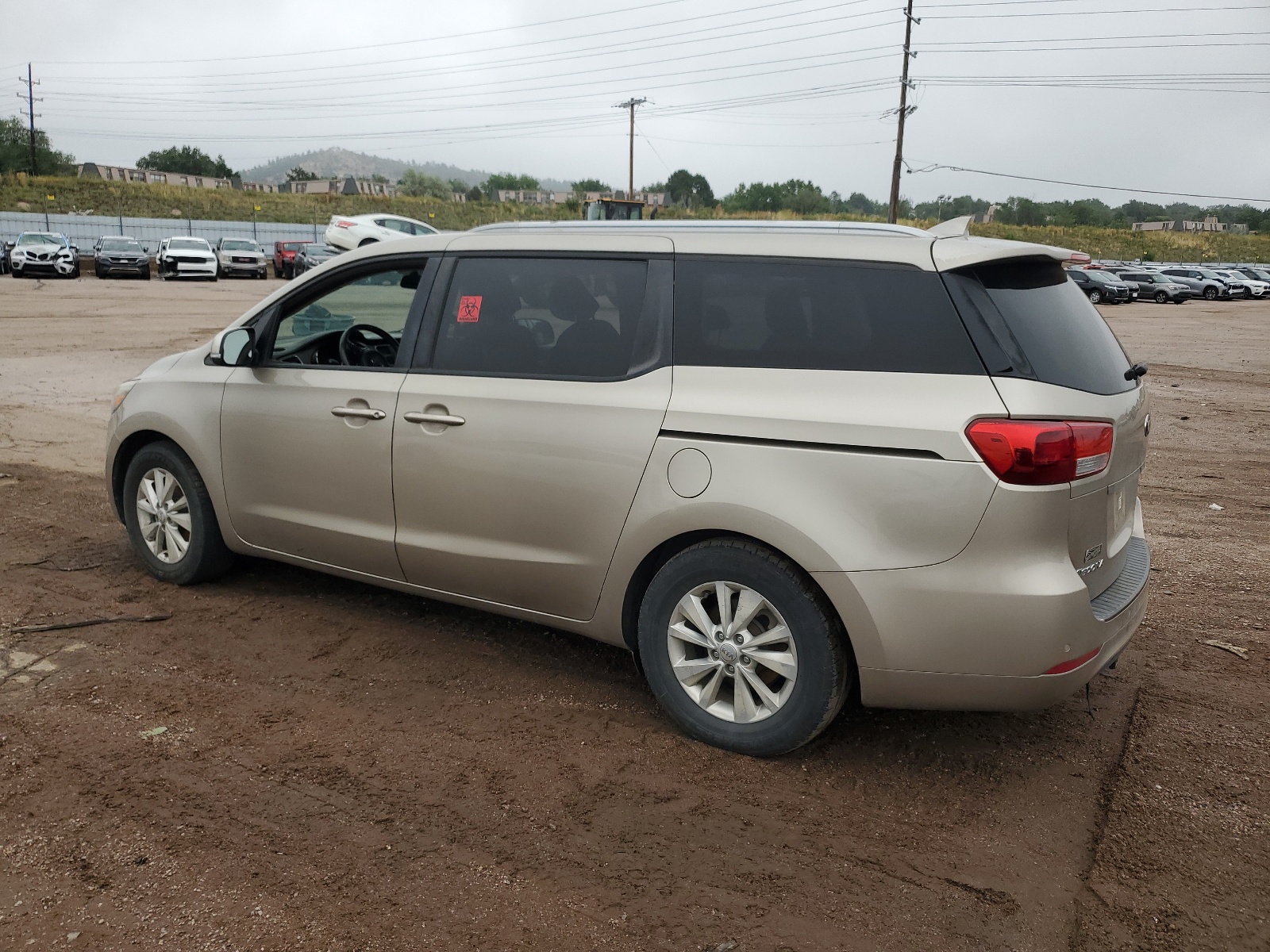 2016 Kia Sedona Lx vin: KNDMB5C19G6088423