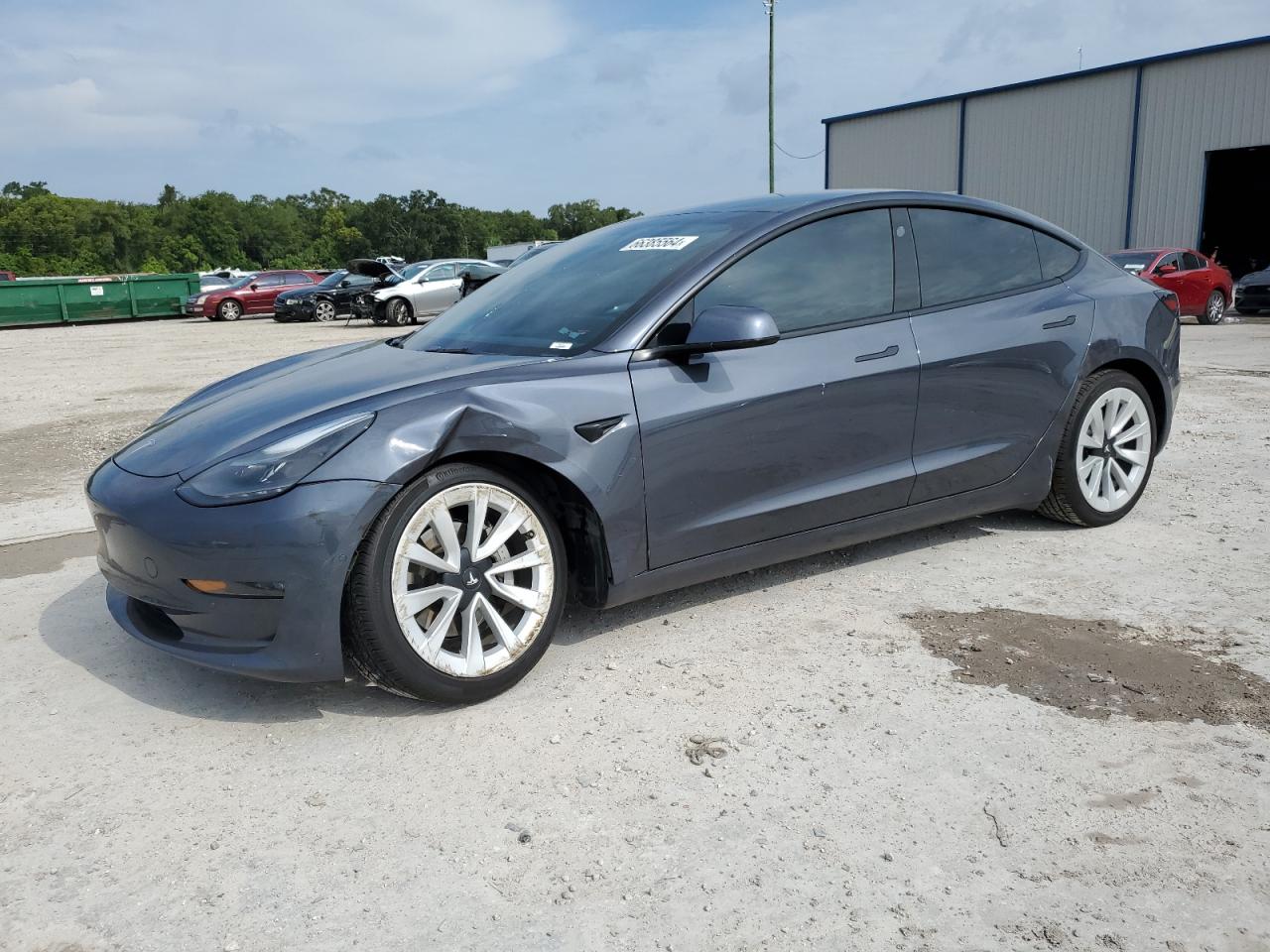 5YJ3E1EB1NF105654 2022 TESLA MODEL 3 - Image 1