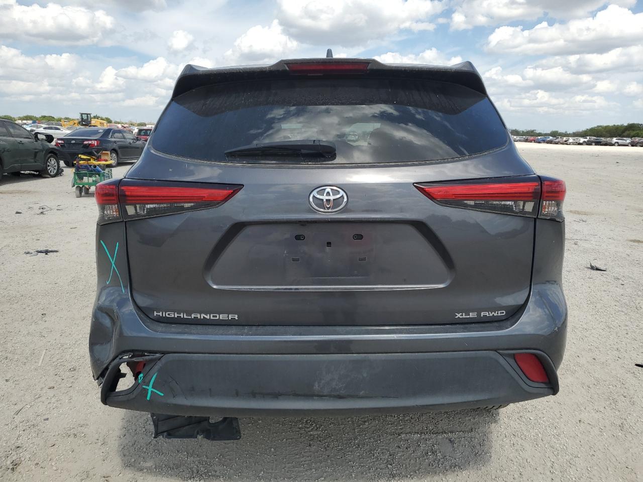 2020 Toyota Highlander Xle VIN: 5TDGZRBHXLS016980 Lot: 66984684