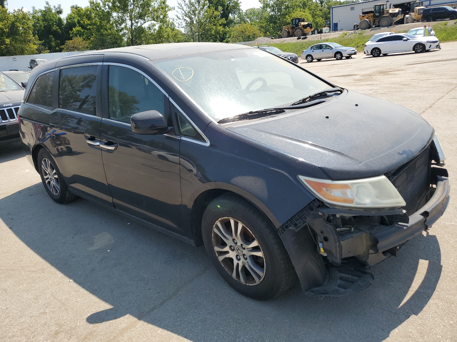 2013 Honda Odyssey Exl vin: 5FNRL5H66DB053796