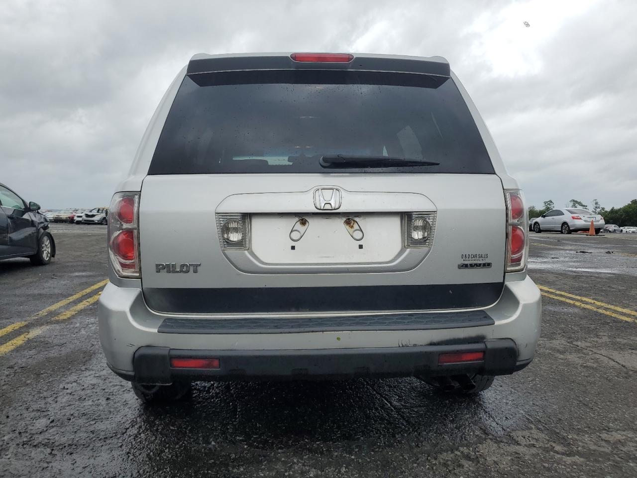 2006 Honda Pilot Ex VIN: 2HKYF18496H505044 Lot: 66555214