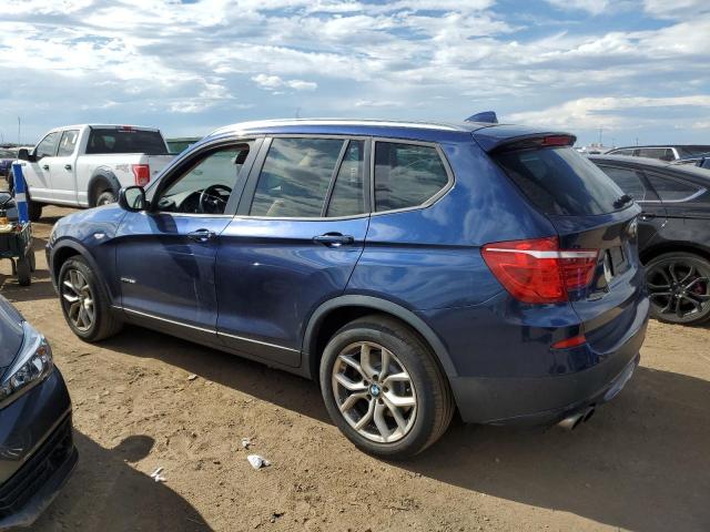  BMW X3 2013 Синий