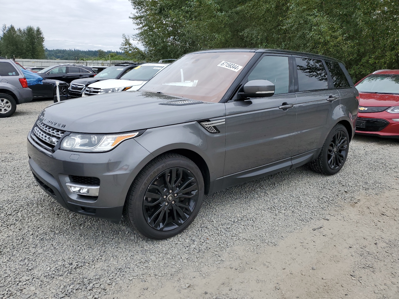 2016 Land Rover Range Rover Sport Hse vin: SALWR2PF6GA598775