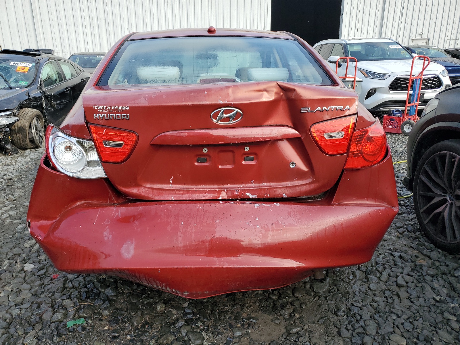 KMHDU46D08U568661 2008 Hyundai Elantra Gls