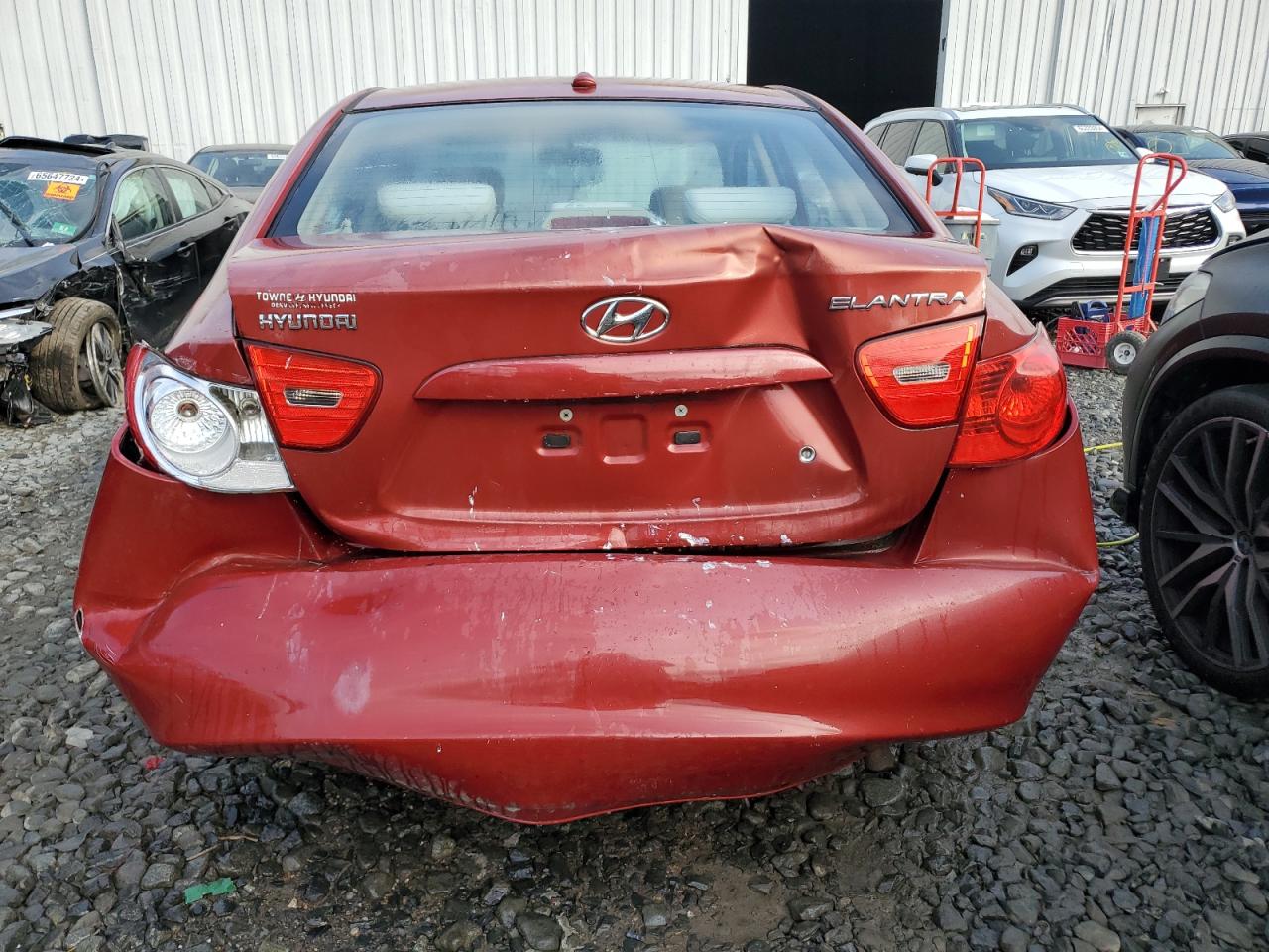 2008 Hyundai Elantra Gls VIN: KMHDU46D08U568661 Lot: 65551544