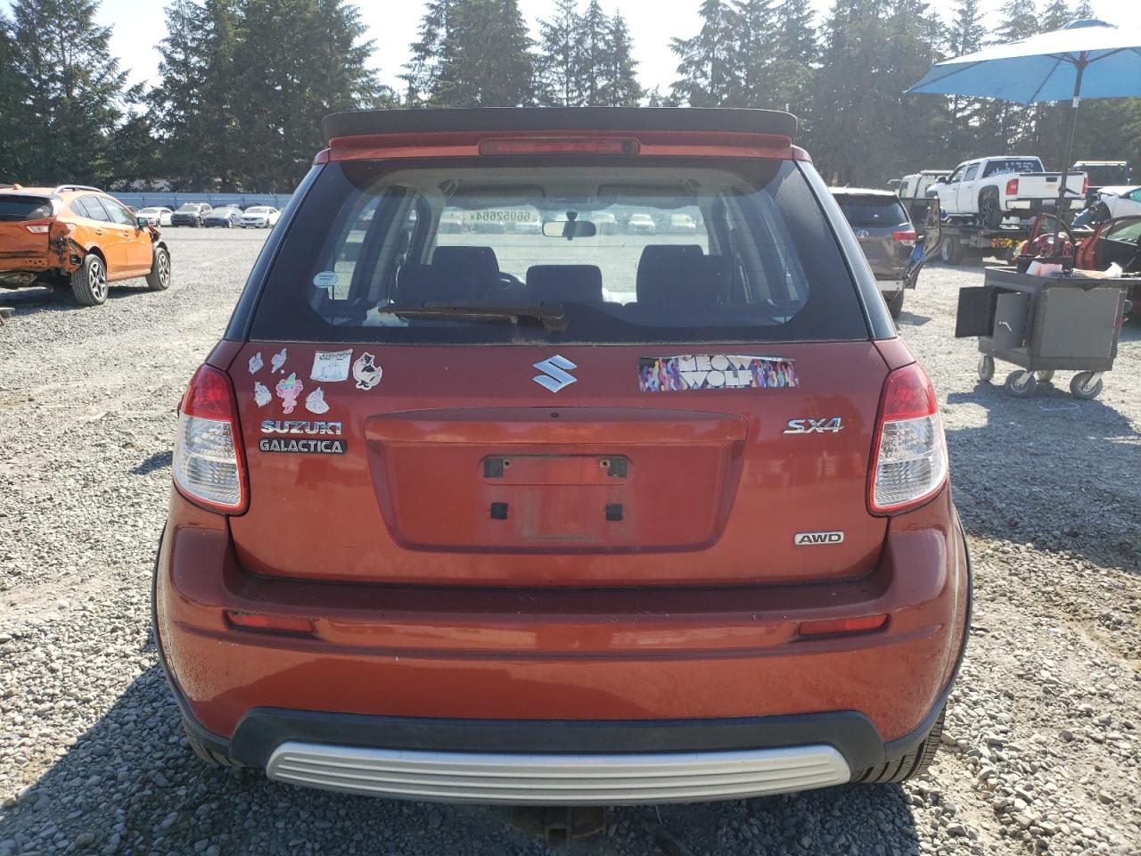 2008 Suzuki Sx4 Touring VIN: JS2YB417385101487 Lot: 66052664