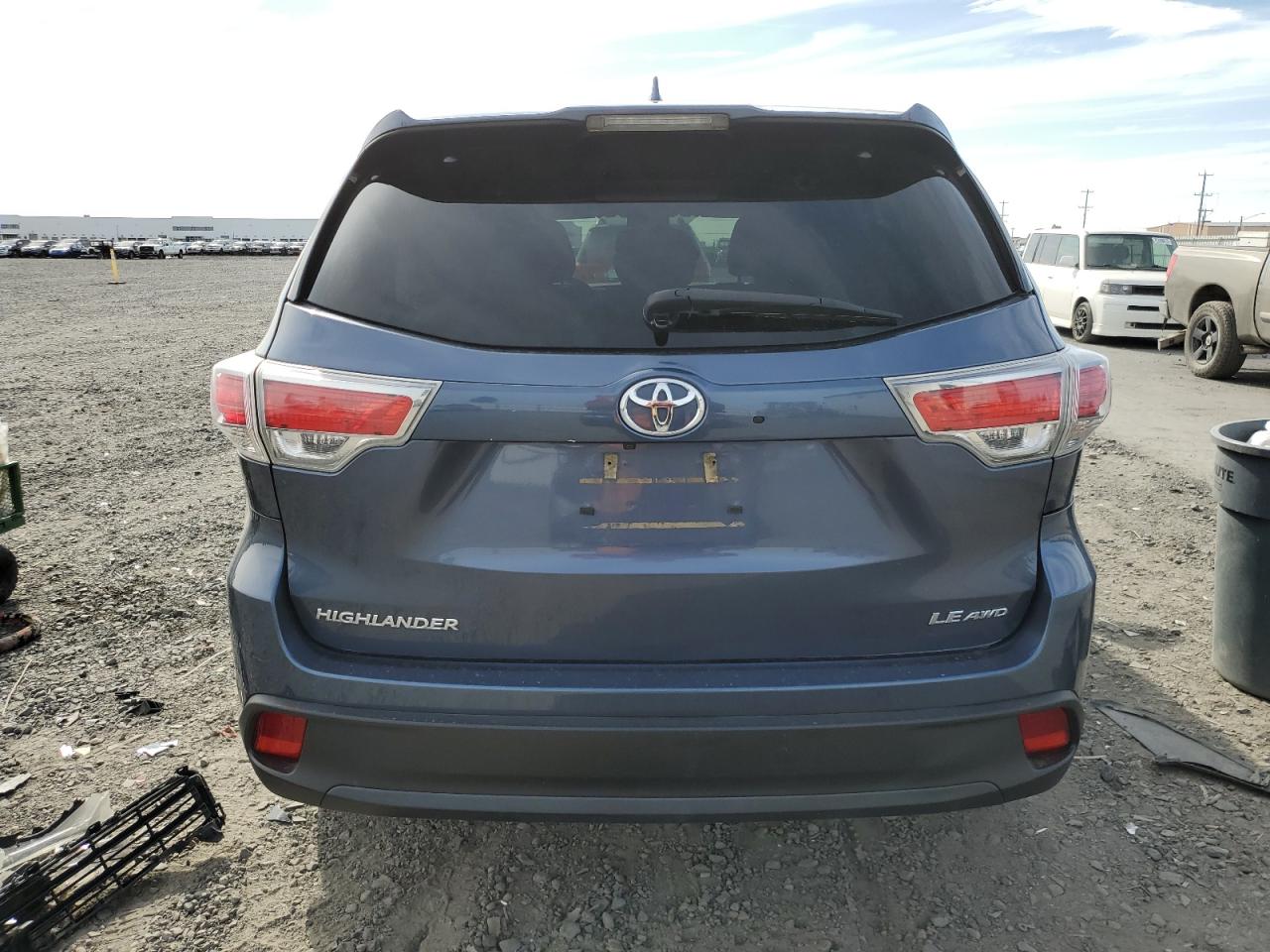 2016 Toyota Highlander Le VIN: 5TDBKRFH9GS283106 Lot: 68107104