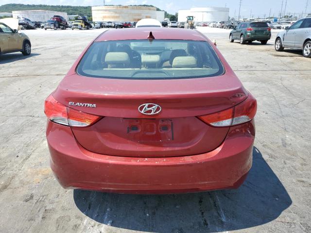 Седани HYUNDAI ELANTRA 2013 Червоний