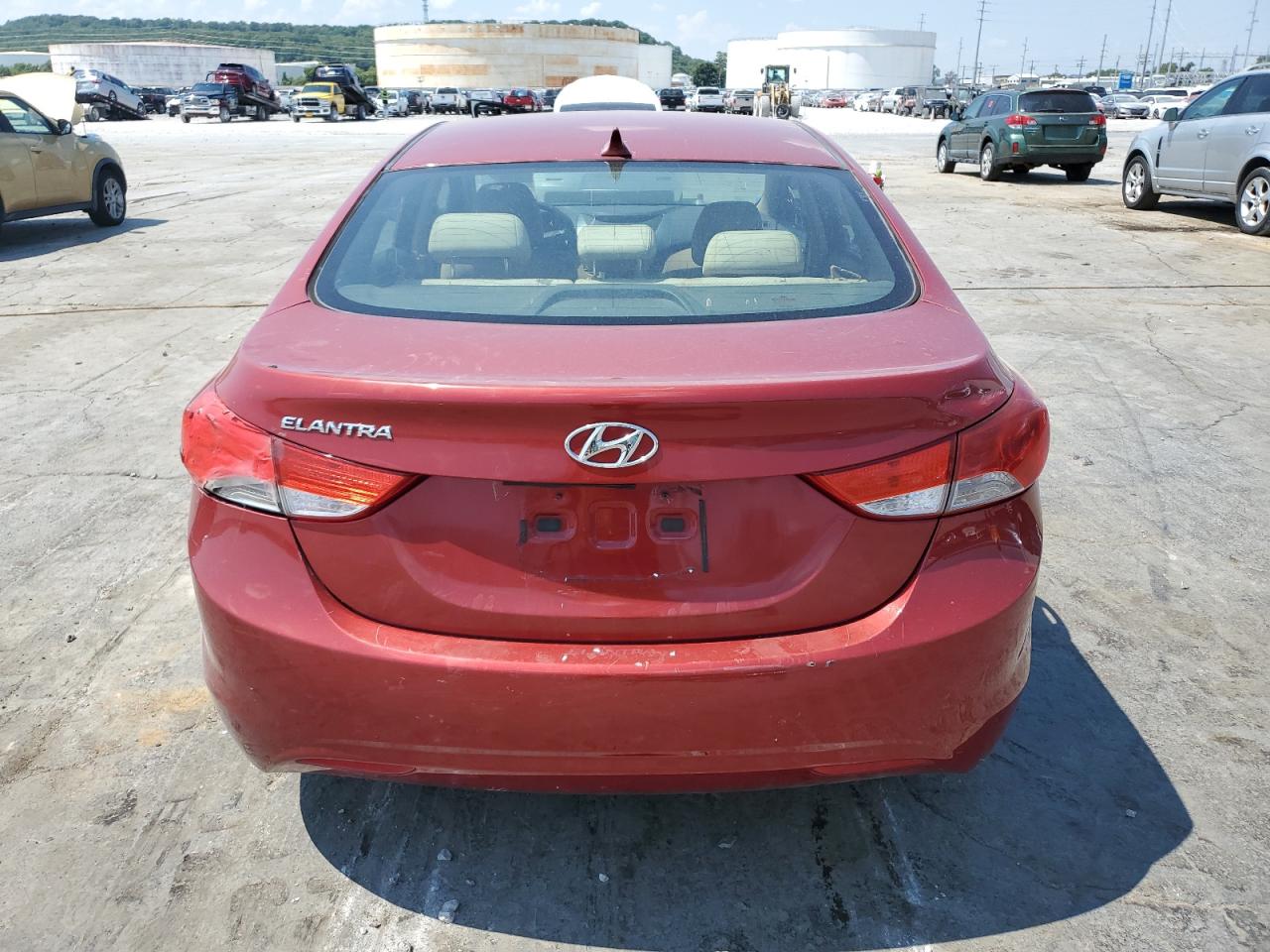 2013 Hyundai Elantra Gls VIN: KMHDH4AE9DU539920 Lot: 69316824