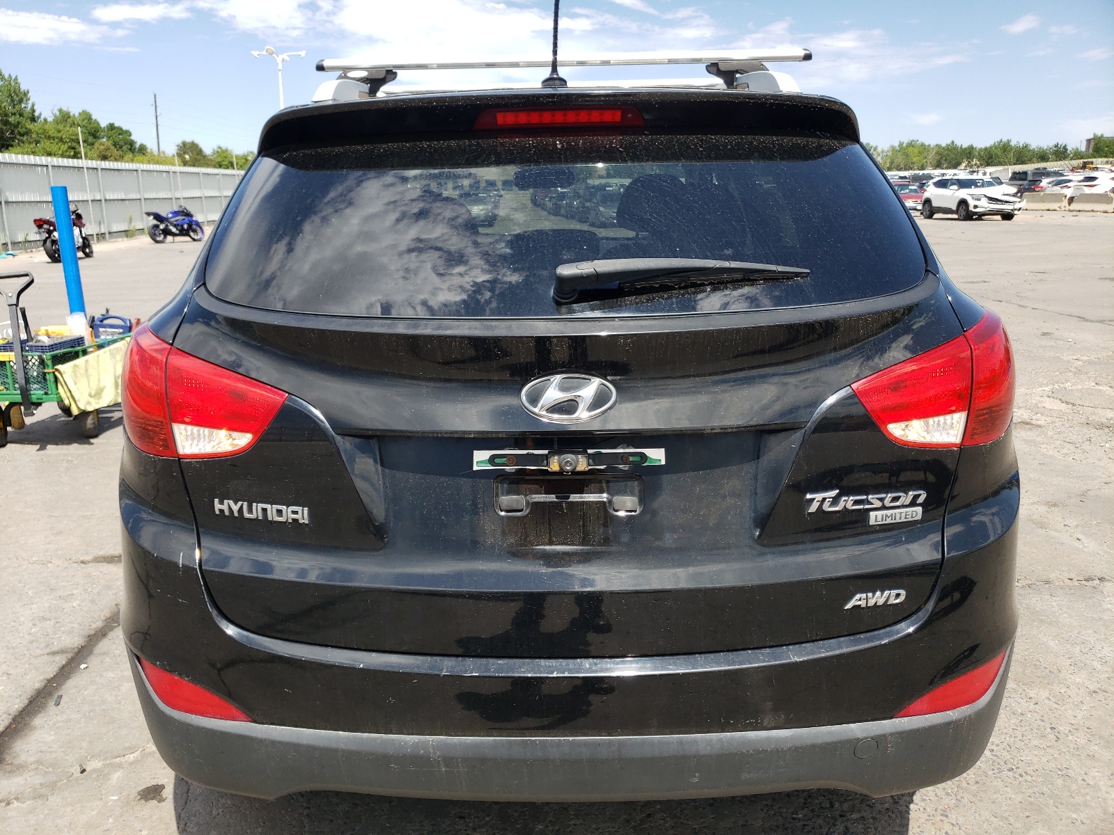 2013 Hyundai Tucson Gls vin: KM8JUCAC6DU693816