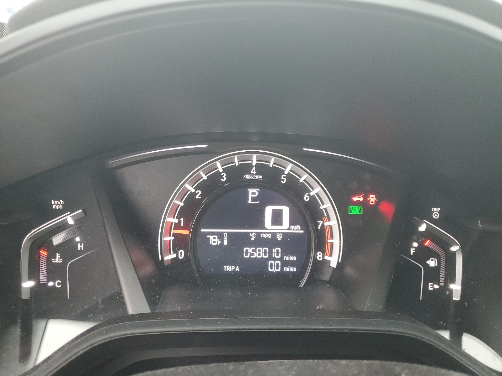 2HKRW5H30JH413526 2018 Honda Cr-V Lx