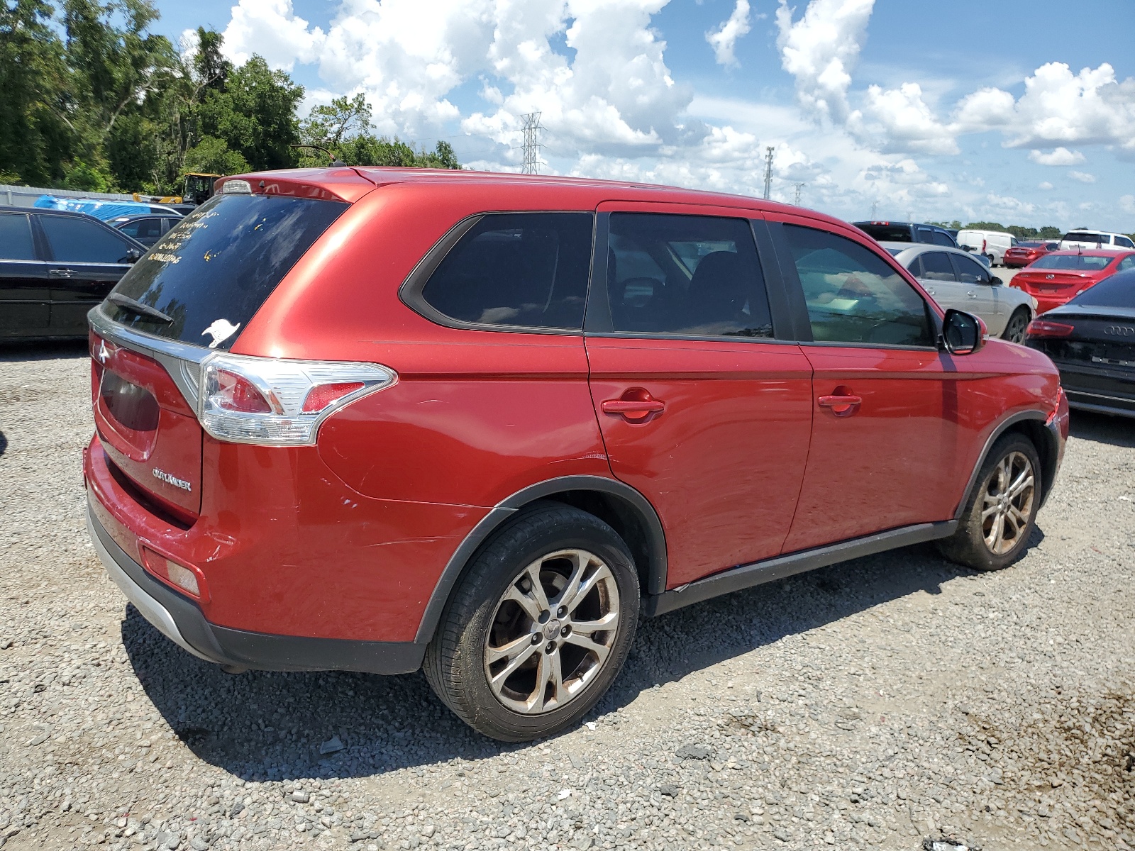 2015 Mitsubishi Outlander Se vin: JA4AD3A36FZ013336