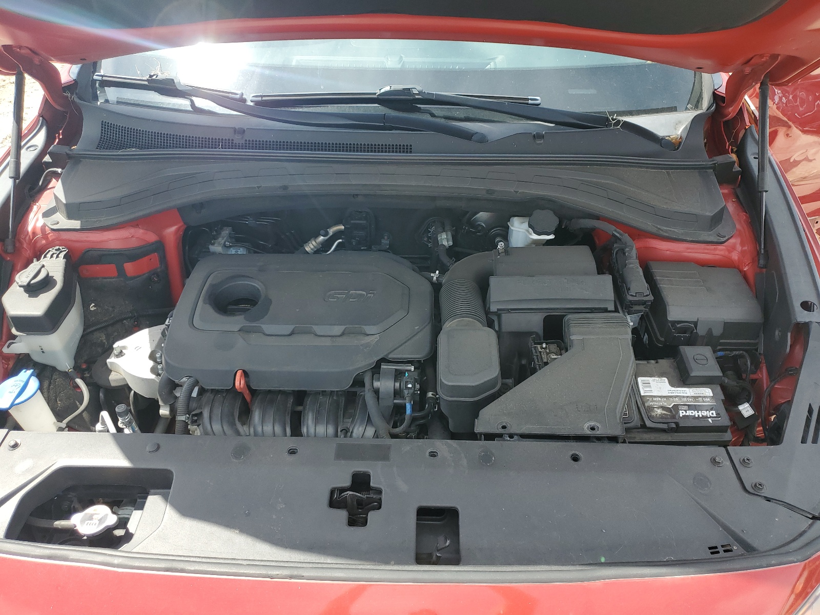 5NMS23AD8LH166714 2020 Hyundai Santa Fe Se