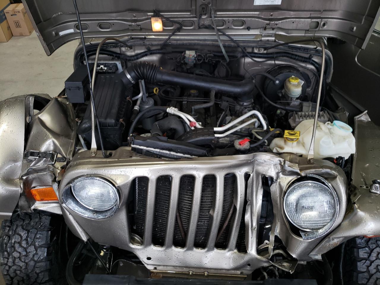 2004 Jeep Wrangler / Tj Sahara VIN: 1J4FA59S14P770952 Lot: 66498694