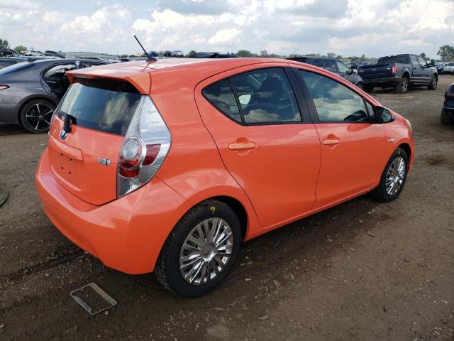  TOYOTA PRIUS 2012 Orange