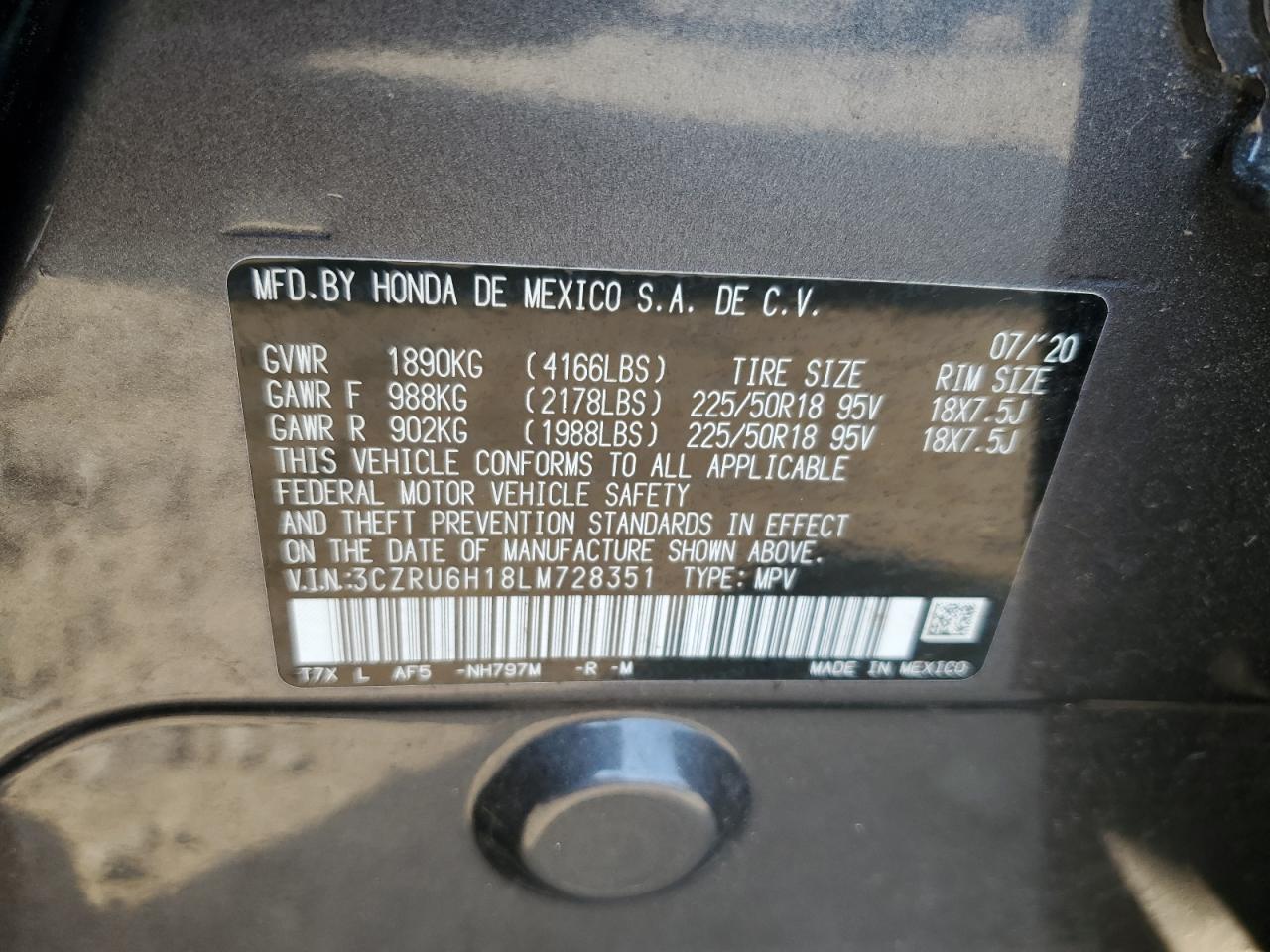 2020 Honda HR-V - Image 13