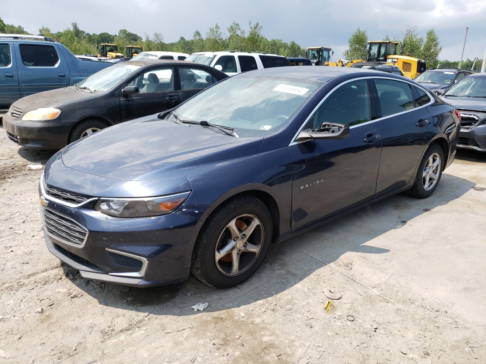 2017 Chevrolet Malibu Ls vin: 1G1ZB5ST7HF226821