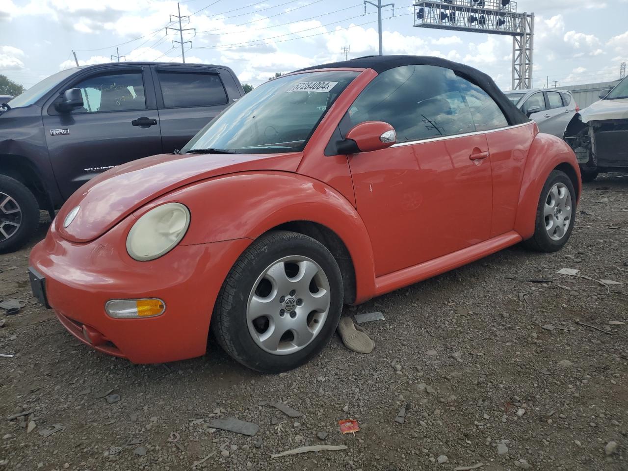 2003 Volkswagen New Beetle Gls VIN: 3VWCK21Y53M321215 Lot: 67284004