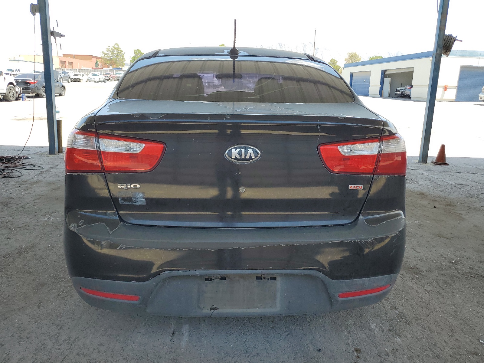 2013 Kia Rio Lx vin: KNADM4A32D6172911