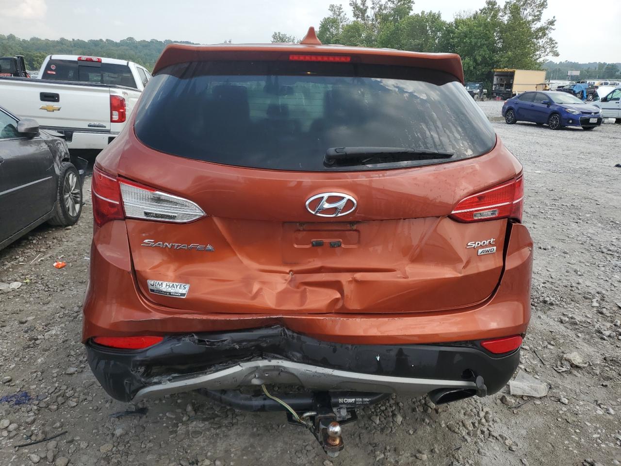 2014 Hyundai Santa Fe Sport VIN: 5XYZTDLB2EG193451 Lot: 68100114