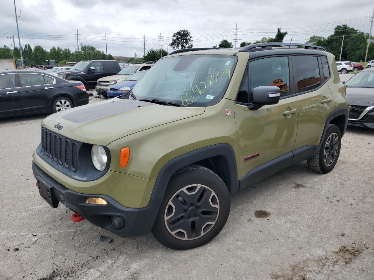 2015 Jeep Renegade Trailhawk VIN: ZACCJBCT0FPB69482 Lot: 66407974