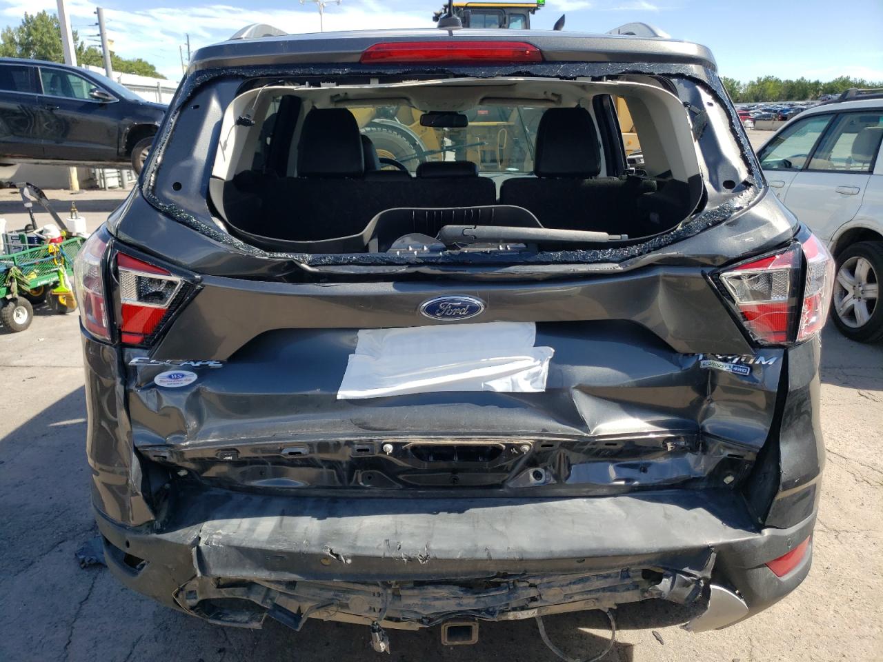 2017 Ford Escape Titanium VIN: 1FMCU9J91HUC50284 Lot: 68648924