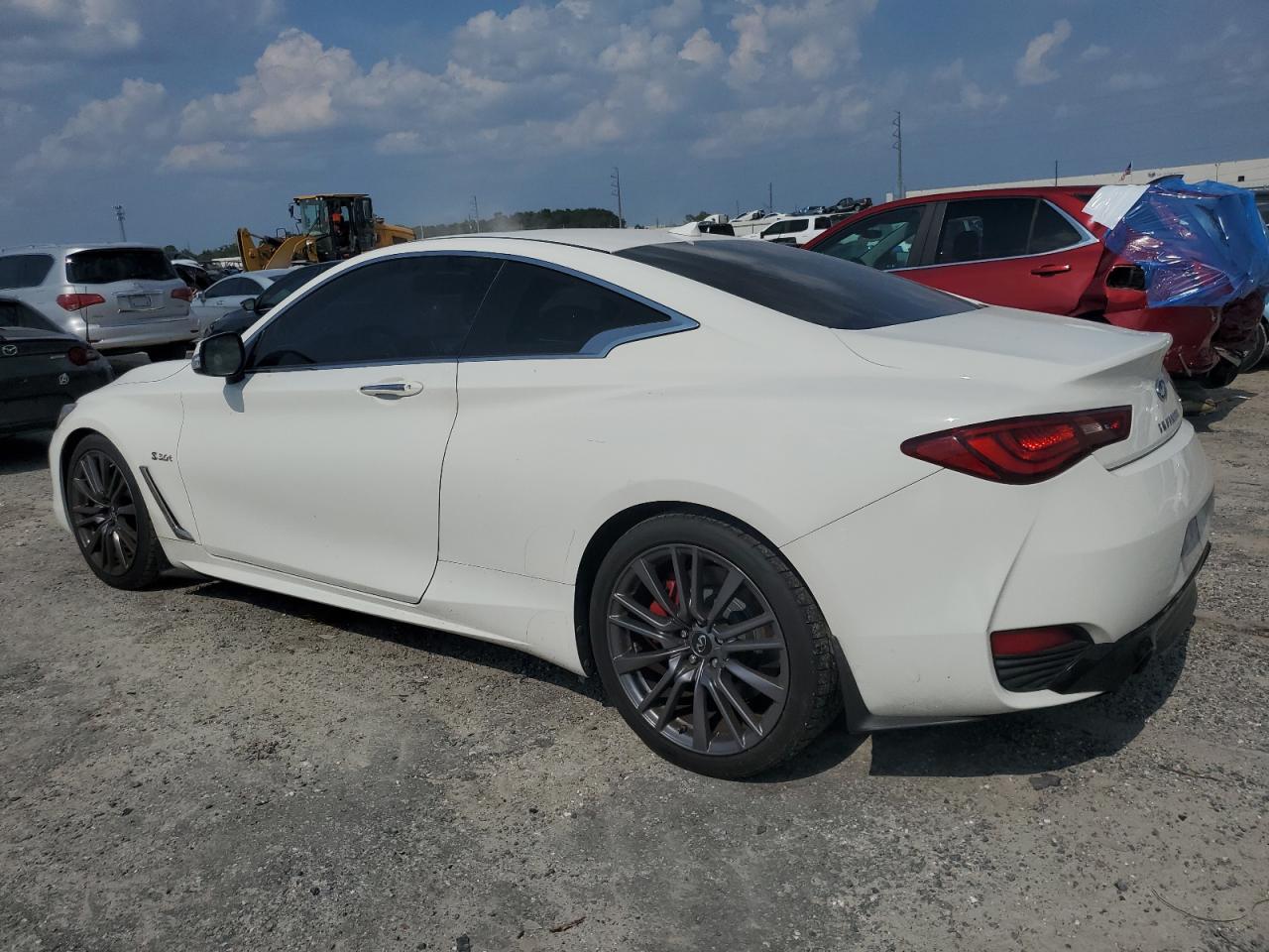 2017 Infiniti Q60 Red Sport 400 VIN: JN1FV7EK4HM610117 Lot: 66437284