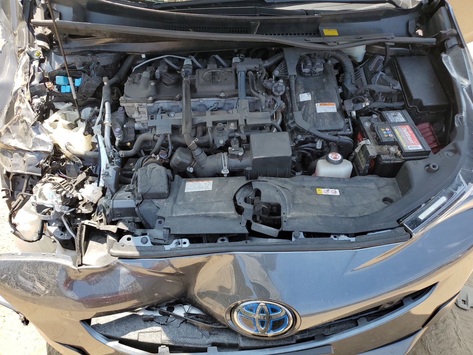 JTDKBRFU4H3576900 2017 Toyota Prius