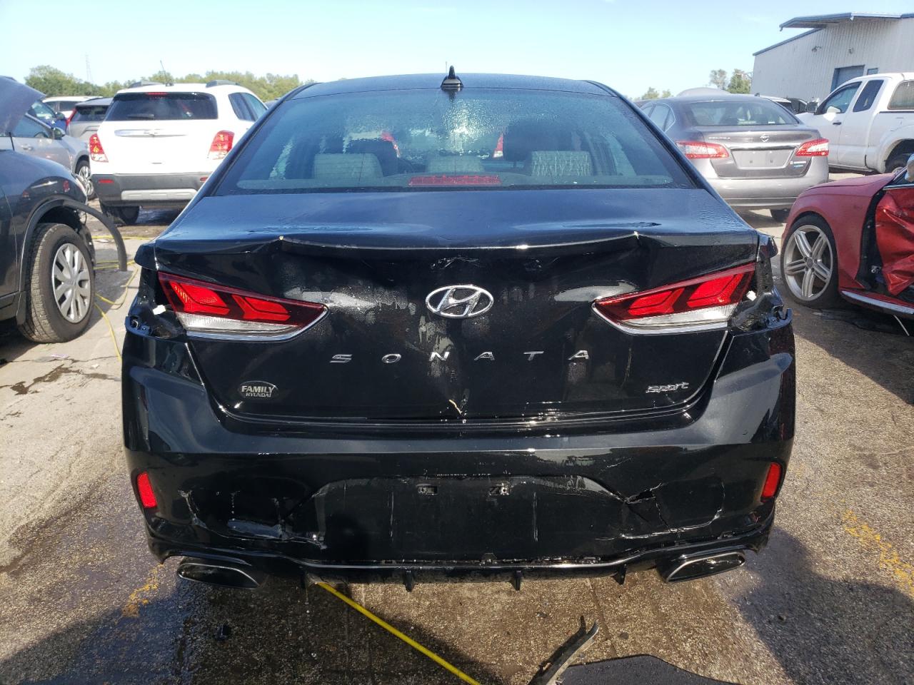 5NPE34AF9JH721560 2018 Hyundai Sonata Sport