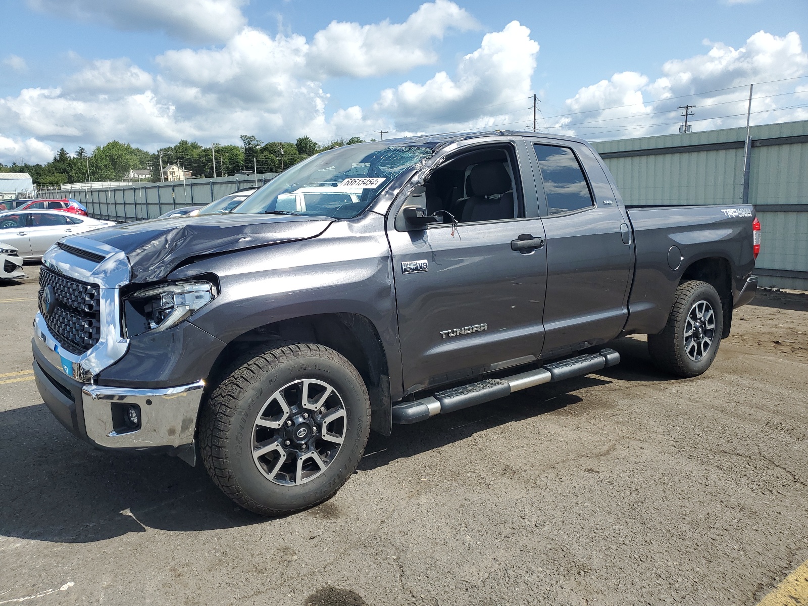 5TFUY5F1XJX697502 2018 Toyota Tundra Double Cab Sr