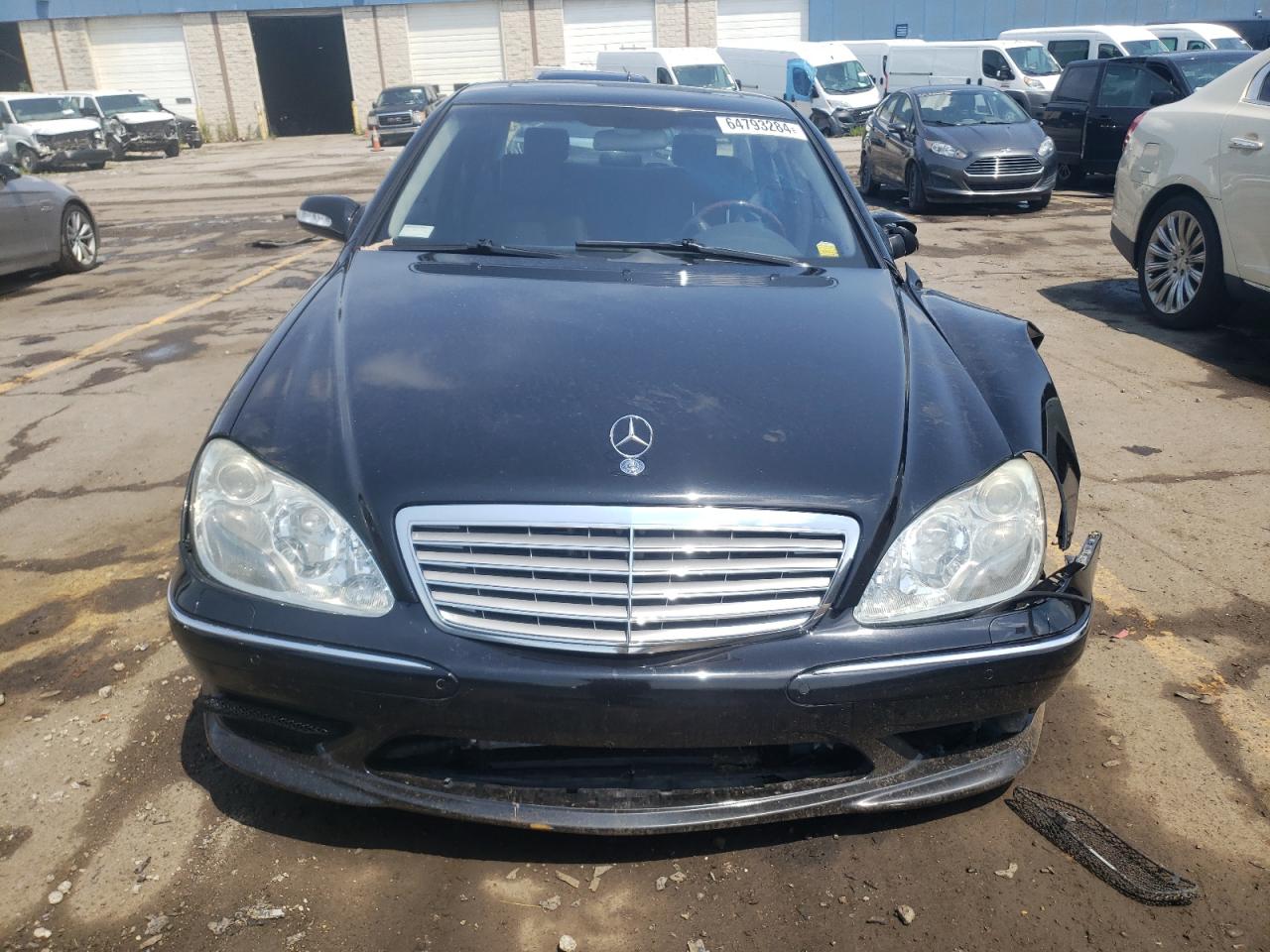 2003 Mercedes-Benz S 600 VIN: WDBNG76JX3A350016 Lot: 64793284