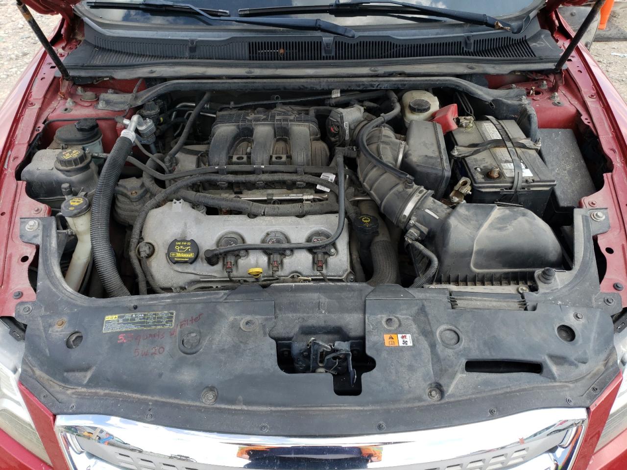 2010 Ford Taurus Sel VIN: 1FAHP2EW9AG100622 Lot: 68086184