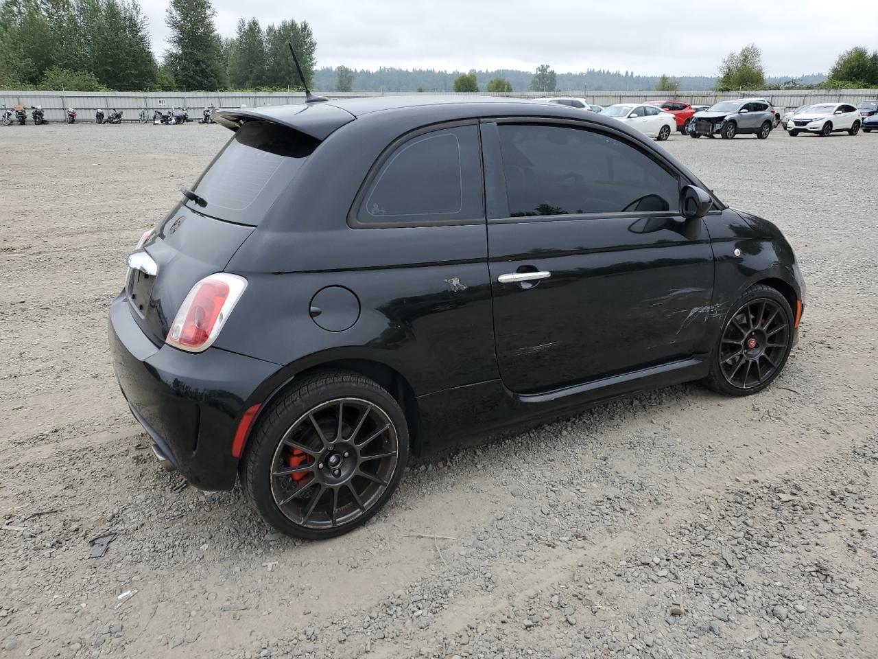 2013 Fiat 500 Abarth VIN: 3C3CFFFH8DT535070 Lot: 66103884