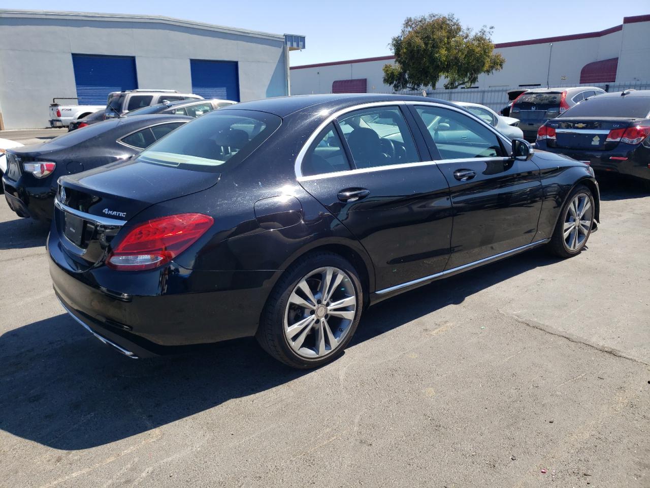 VIN 55SWF4KB8FU008533 2015 MERCEDES-BENZ C-CLASS no.3