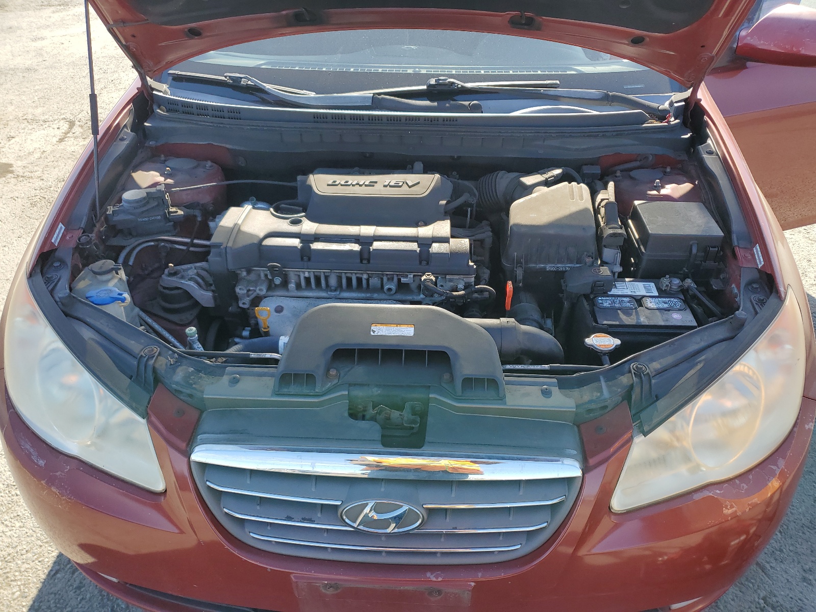 KMHDU46D88U464757 2008 Hyundai Elantra Gls