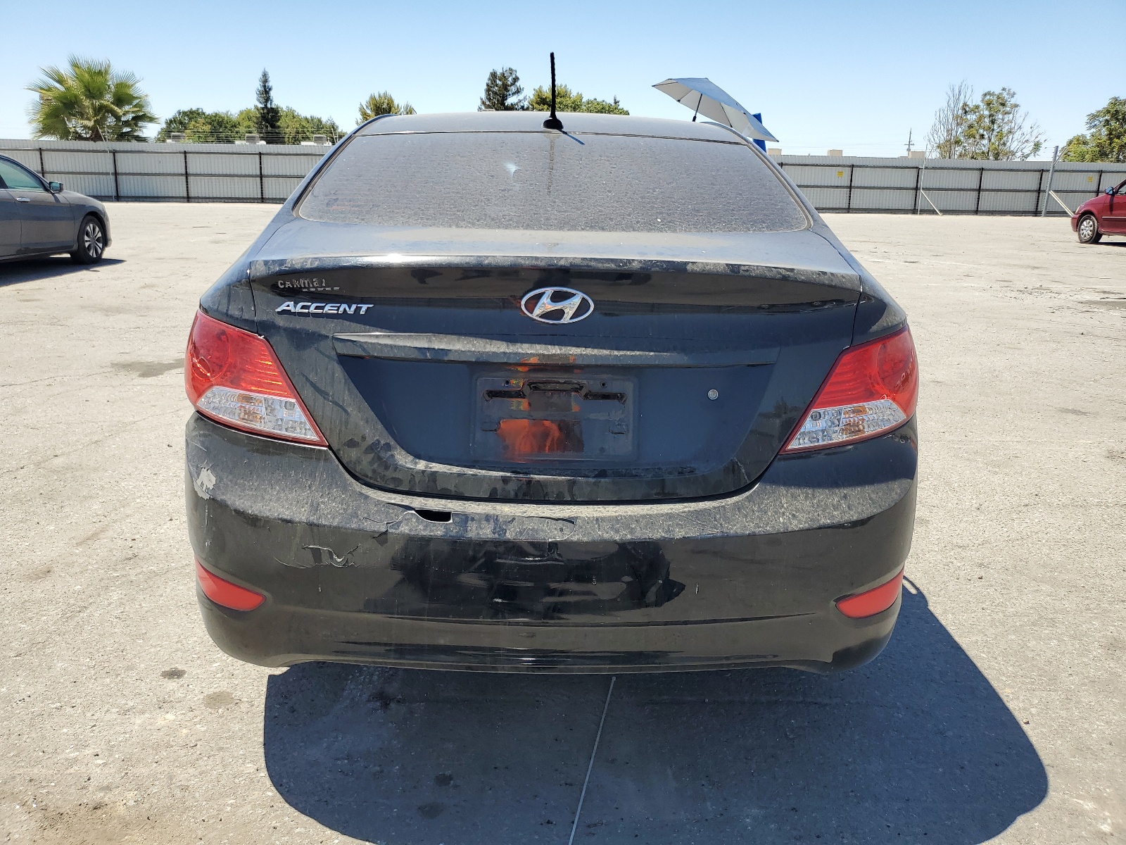 2013 Hyundai Accent Gls vin: KMHCU4AE6DU342372