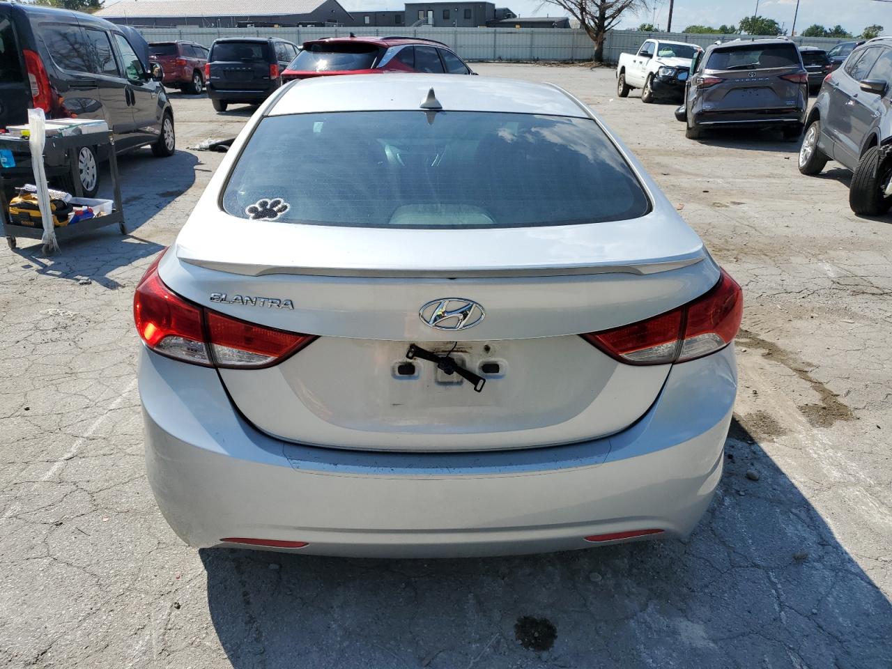 2012 Hyundai Elantra Gls VIN: KMHDH4AE3CU449693 Lot: 67542404