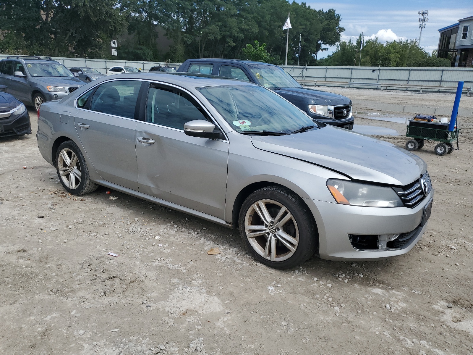 2014 Volkswagen Passat Se vin: 1VWBT7A3XEC068407