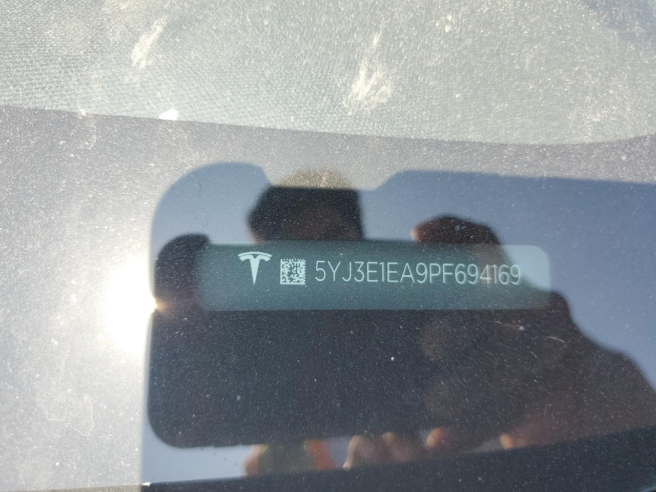 5YJ3E1EA9PF694169 2023 Tesla Model 3