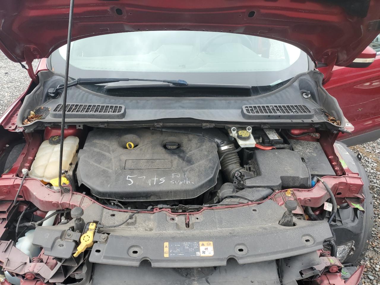 2014 Ford Escape Titanium VIN: 1FMCU0J94EUC46253 Lot: 65961454