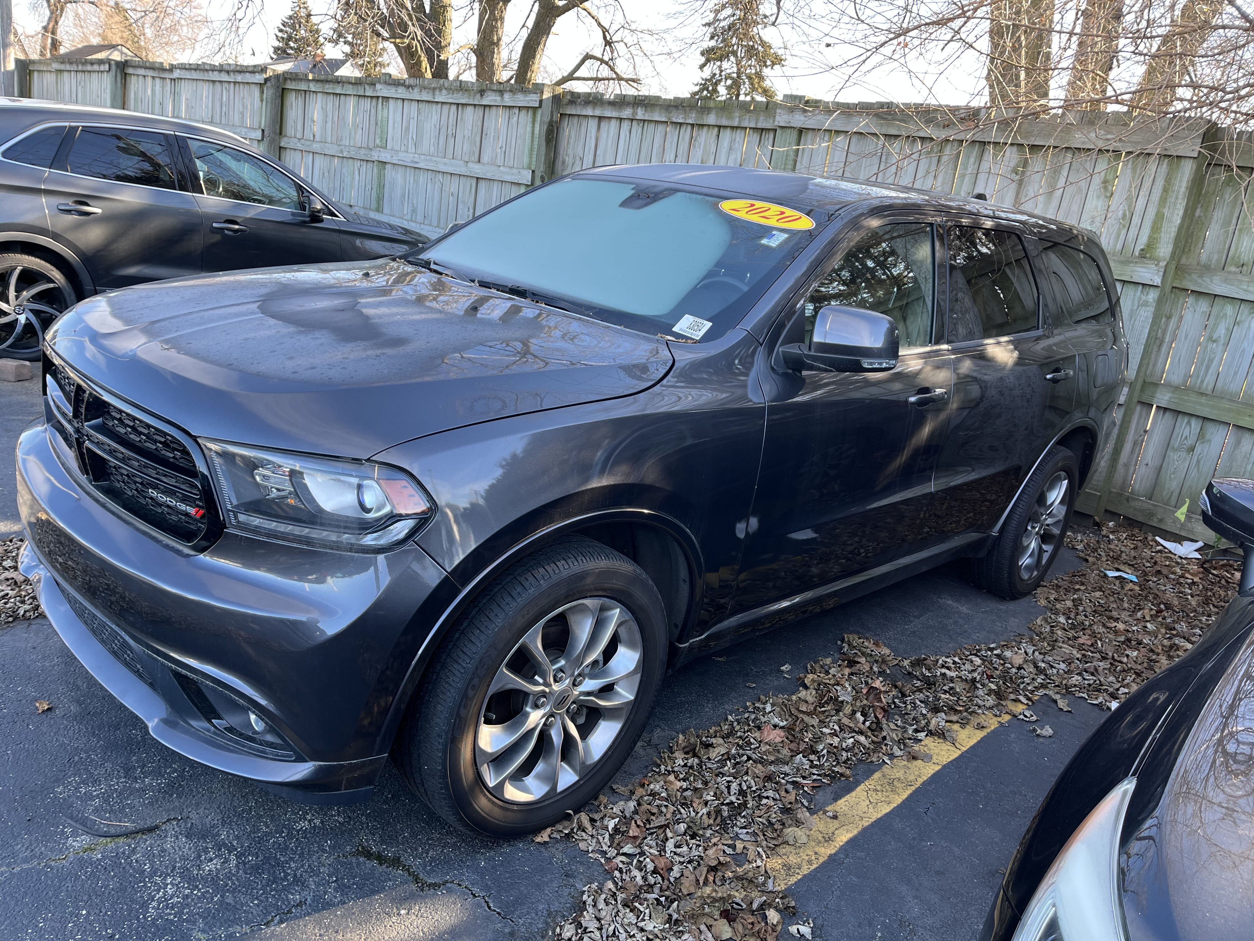 2020 Dodge Durango Gt vin: 1C4RDJDGXLC308126