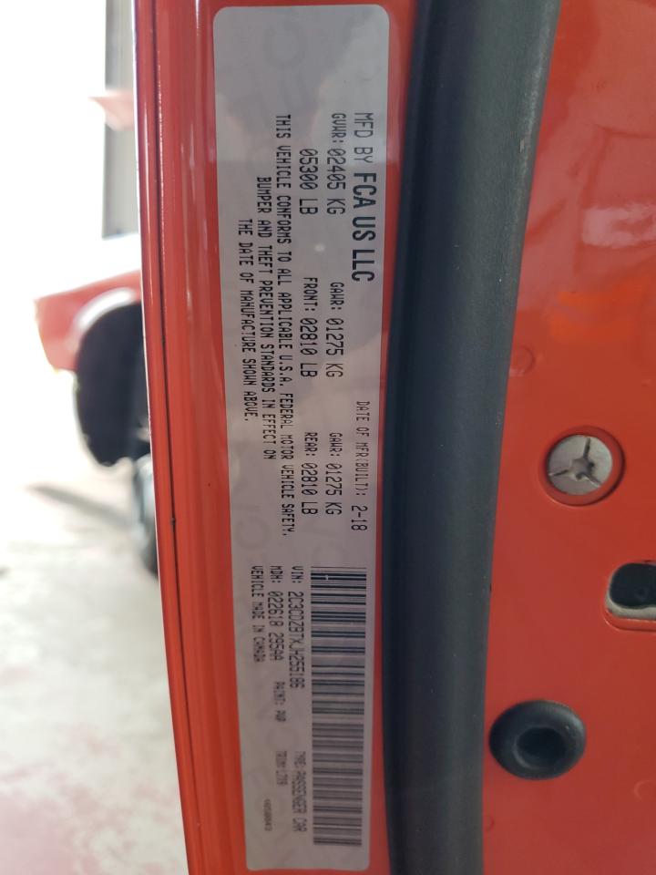 2018 Dodge Challenger R/T VIN: 2C3CDZBTXJH255186 Lot: 68234784